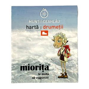 Harta drumetii Muntii Ceahlau - Miorita Miorita - 1