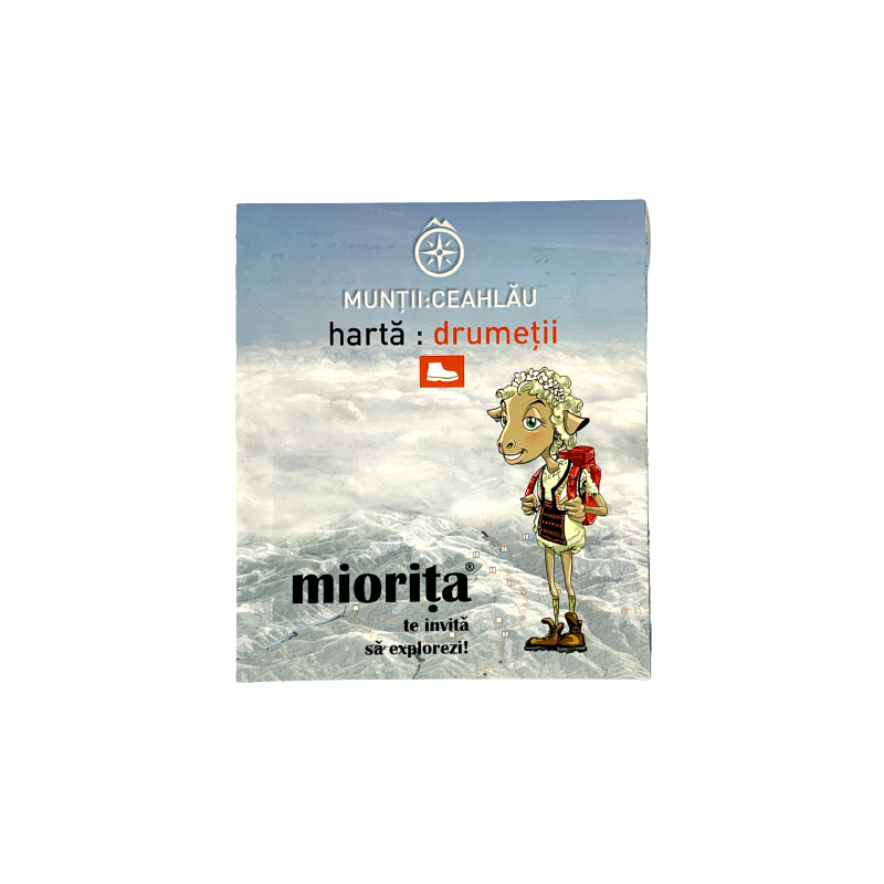 Harta drumetii Muntii Ceahlau - Miorita Miorita - 1