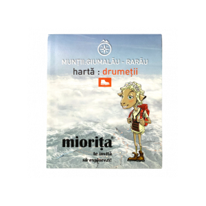 Harta drumetii Muntii Giumalau, Rarau - Miorita Miorita - 1