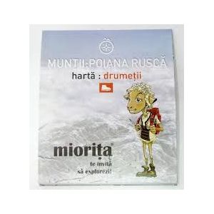 Harta drumetii Muntii Poiana Rusca - Miorita Miorita - 1