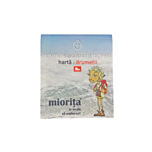 Harta drumetii Muntii Trascau, Metaliferi - Miorita Miorita - 1