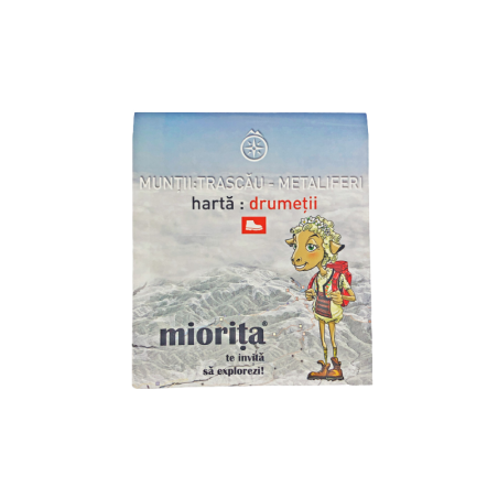 Harta drumetii Muntii Trascau, Metaliferi - Miorita Miorita - 1