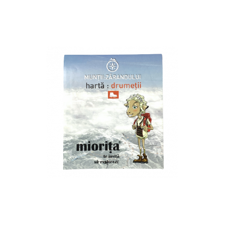 Harta drumetii Muntii Zarandului - Miorita Miorita - 1