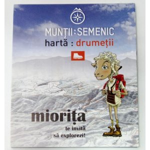 Harta drumetii Muntii Semenic - Miorita Miorita - 1
