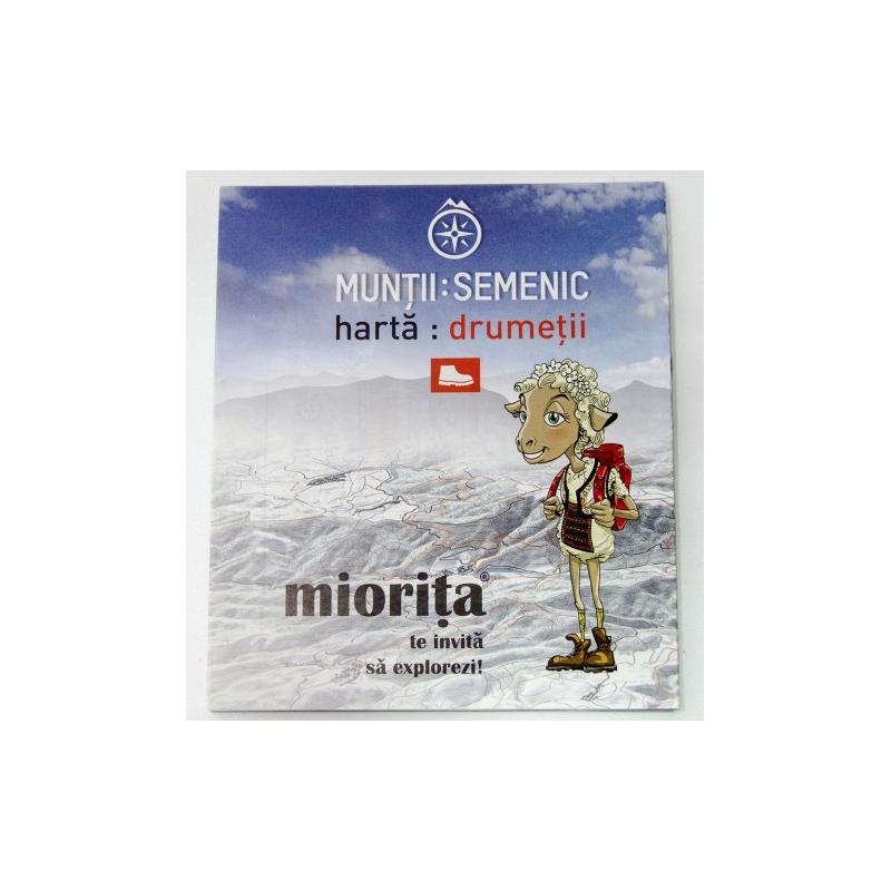 Harta drumetii Muntii Semenic - Miorita Miorita - 1