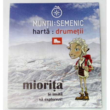 Harta drumetii Muntii Semenic - Miorita Miorita - 1