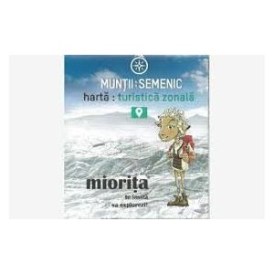 Harta turistica zonala Muntii Semenic - Miorita Miorita - 1