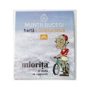 Harta cicloturistica Muntii Bucegi - Miorita Miorita - 1