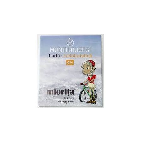 Harta cicloturistica Muntii Bucegi - Miorita Miorita - 1