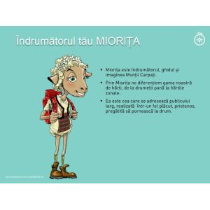 Harta cicloturistica Muntii Cindrel, Lotrului - Miorita Miorita - 2