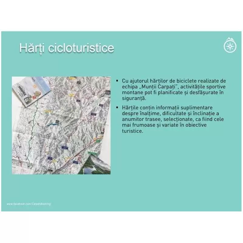 Harta cicloturistica Muntii Codru Moma - Miorita