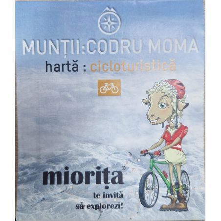 Harta cicloturistica Muntii Codru Moma - Miorita Miorita - 1