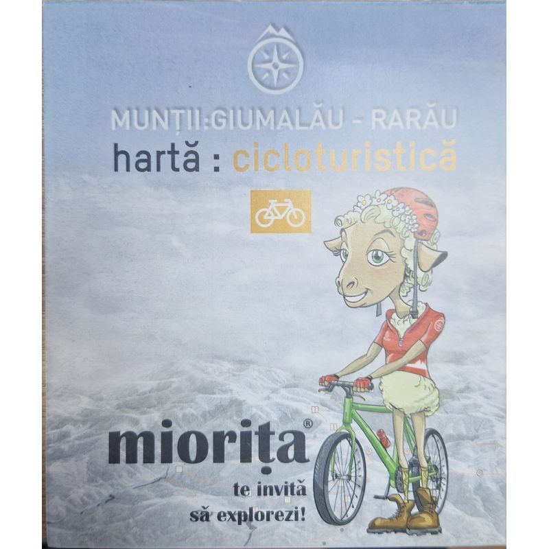 Harta cicloturistica Muntii Giumalau, Rarau - Miorita Miorita - 1