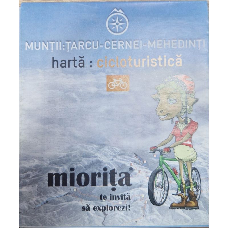 Harta cicloturistica Muntii Tarcu, Cernei, Mehedinti - Miorita Miorita - 1
