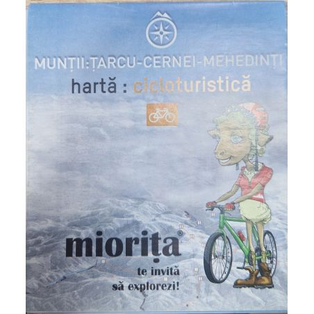 Harta cicloturistica Muntii Tarcu, Cernei, Mehedinti - Miorita Miorita - 1