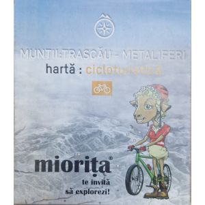 Harta cicloturisticai Muntii Trascau, Metaliferi - Miorita Miorita - 1