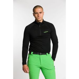 Bluza de corp cu fermoar Trangoworld TRX2 Wool Evo