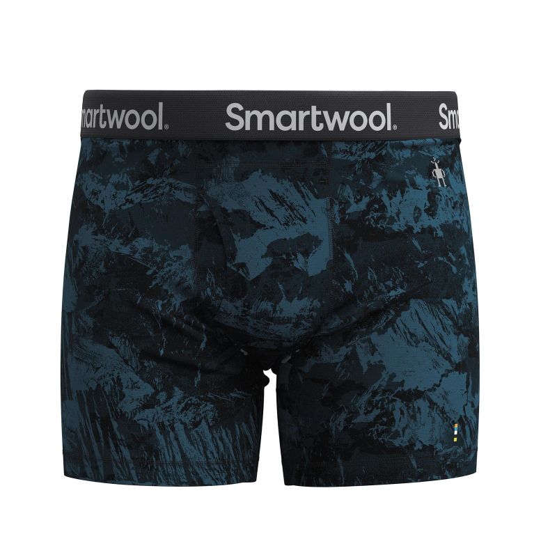 Boxeri lana Smartwool Print Brief Smartwool - 1