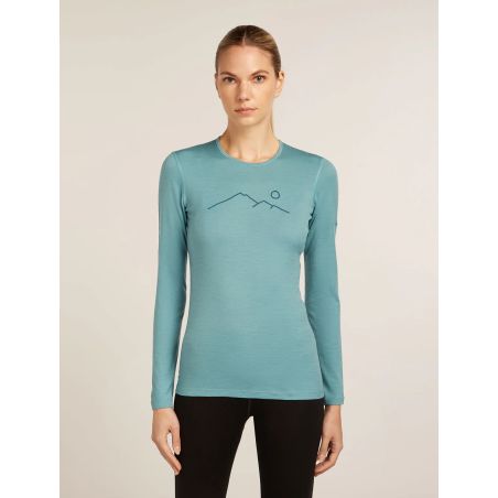 Bluza corp dama Icebreaker Oasis 200 Rainer Ridge FW25 Icebreaker - 1