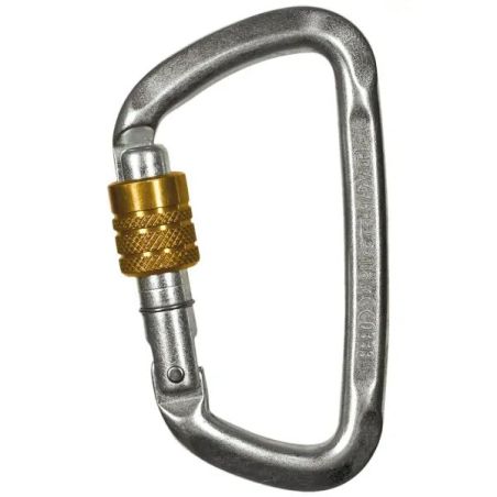 Carabiniera Climbing Technology D-Shape Steel SG Climbing Technology - 1
