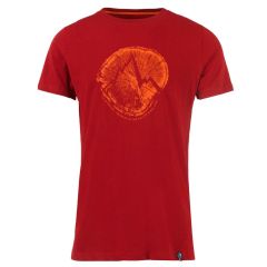 Tricou La Sportiva Cross Section SS2019 rosu fata