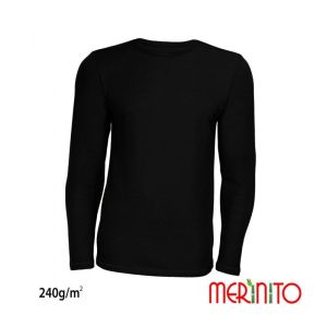Bluza barbati Merinito merino + bambus 240g /mp