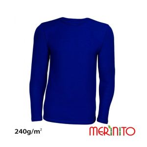 Bluza barbati Merinito merino + bambus 240g /mp