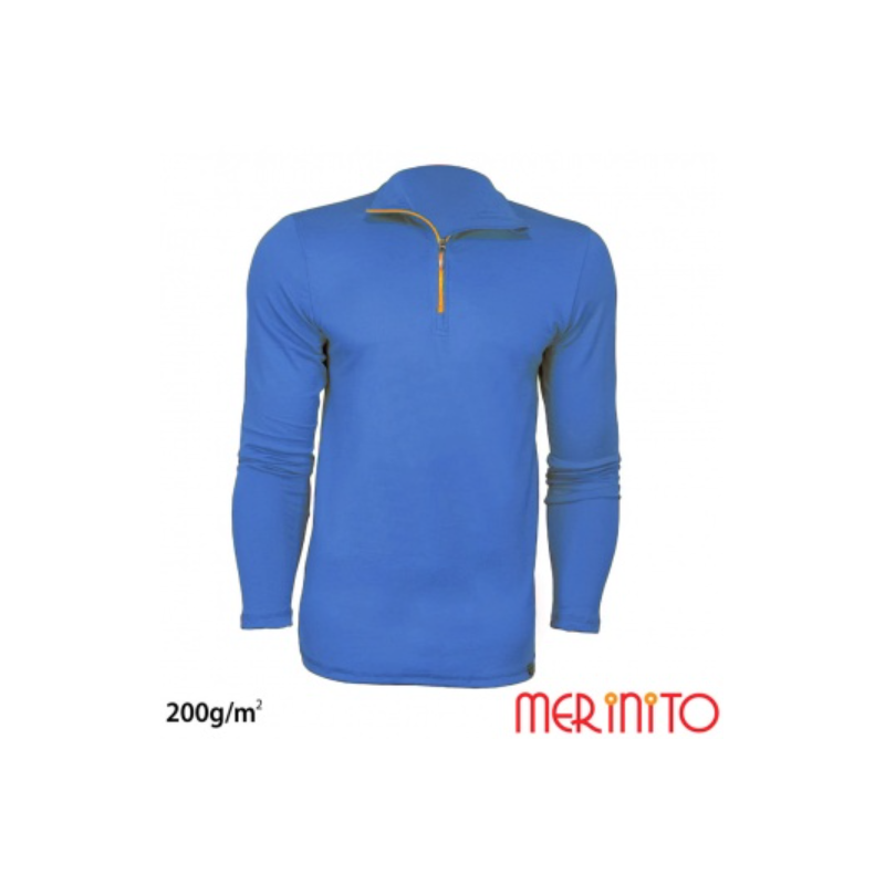Bluza Merinito Sport Zip 200g/mp Barbati Merinito - 2