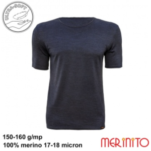 Tricou barbatesc Merinito 150-160g 100% merino superfine Merinito - 2