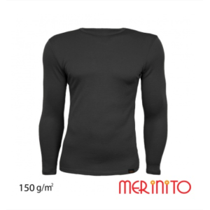 Bluza barbati Merinito 150g 100% lana merinos Merinito - 3