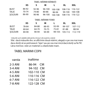 Bluza barbati Merinito 150g 100% lana merinos Merinito - 7