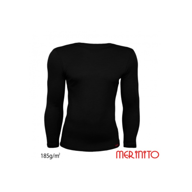 Bluza barbati Merinito 185g 100% lana merinos Merinito - 1