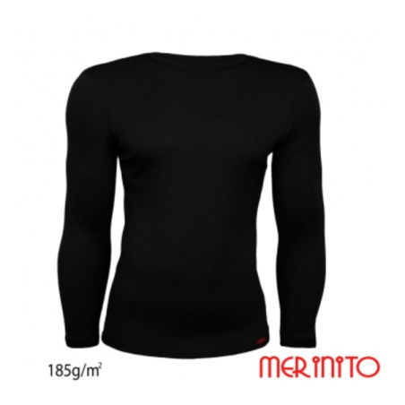 Bluza barbati Merinito 185g 100% lana merinos Merinito - 1