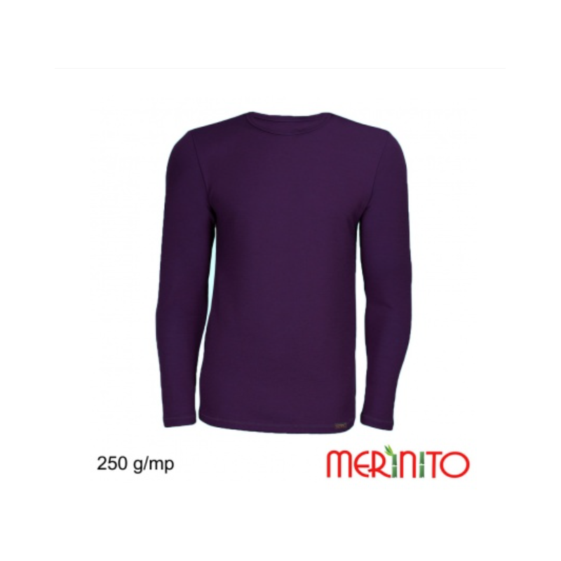 Bluza barbati Merinito 240-250g lana merinos si bambus Merinito - 1