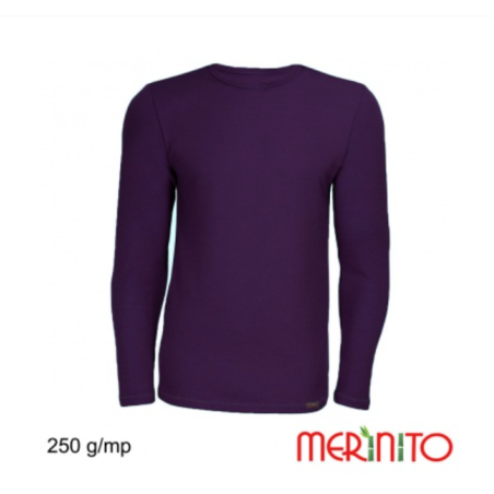 Bluza barbati Merinito 240-250g lana merinos si bambus Merinito - 1