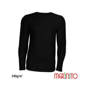 Bluza barbati Merinito 240-250g lana merinos si bambus Merinito - 3