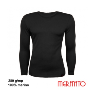 Bluza barbati Merinito Thermal Base 250-280g/mp 100% lana merinos Merinito - 6