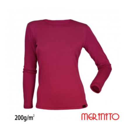 Bluza dama Merinito 200g 100% lana merinos Merinito - 1