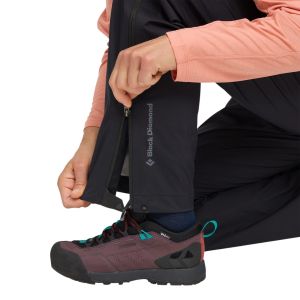Pantaloni Dama Black Diamond Fineline Stretch FZ Long Black Diamond - 6