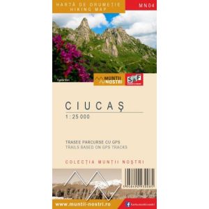 Harta drumetie Colectia "Muntii Nostri" Muntii CIUCAŞ ediția a 2-a Muntii Nostri - 1