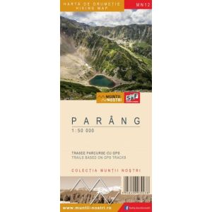 Harta drumetie Colectia "Muntii Nostri" Muntii Parang Muntii Nostri - 1