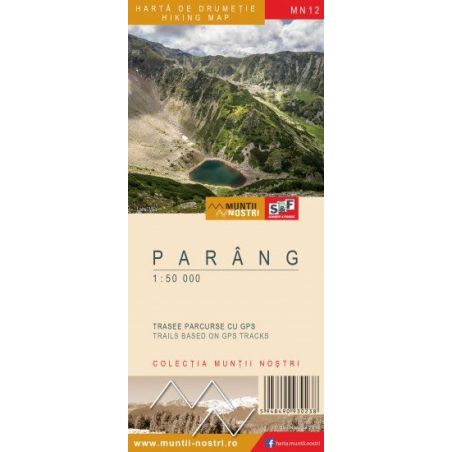 Harta drumetie Colectia "Muntii Nostri" Muntii Parang Muntii Nostri - 1