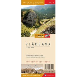 Harta drumetie Colectia "Muntii Nostri" Muntii Vladeasa Muntii Nostri - 1