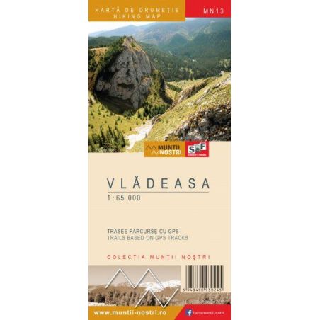 Harta drumetie Colectia "Muntii Nostri" Muntii Vladeasa Muntii Nostri - 1