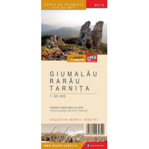 Harta drumetie Colectia "Muntii Nostri" Muntii Giumalau-Rarau-Tarnita Muntii Nostri - 1