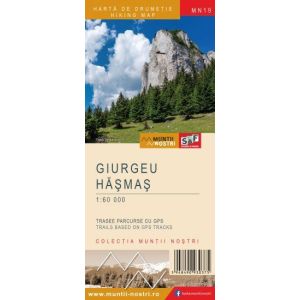 Harta drumetie Colectia "Muntii Nostri" Giurgeu - Hasmas Muntii Nostri - 1
