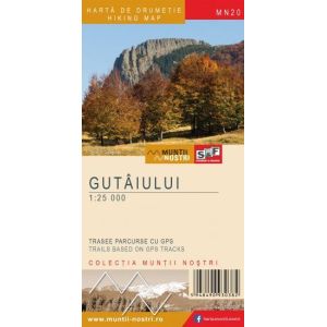 Harta drumetie Colectia "Muntii Nostri" Muntii Gutai Muntii Nostri - 1