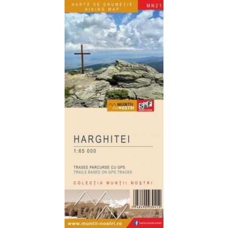 Harta drumetie Colectia "Muntii Nostri" Muntii Harghitei Muntii Nostri - 1