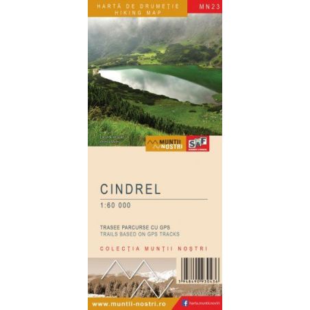 Harta drumetie Colectia "Muntii Nostri" Muntii Cindrel Muntii Nostri - 1