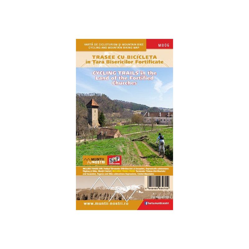 Trasee cu bicicleta Colectia "Muntii Nostri" in Tara Bisericilor Fortificate Muntii Nostri - 1